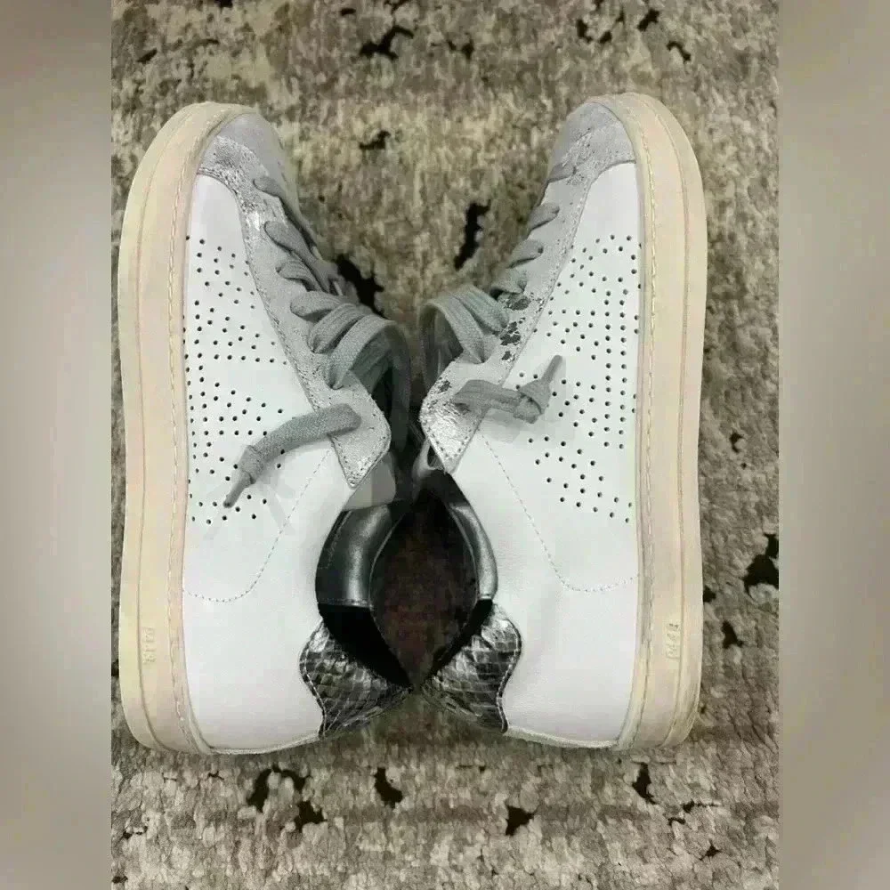P448 John White / Wasabi Sneakers - Picture 7 of 10